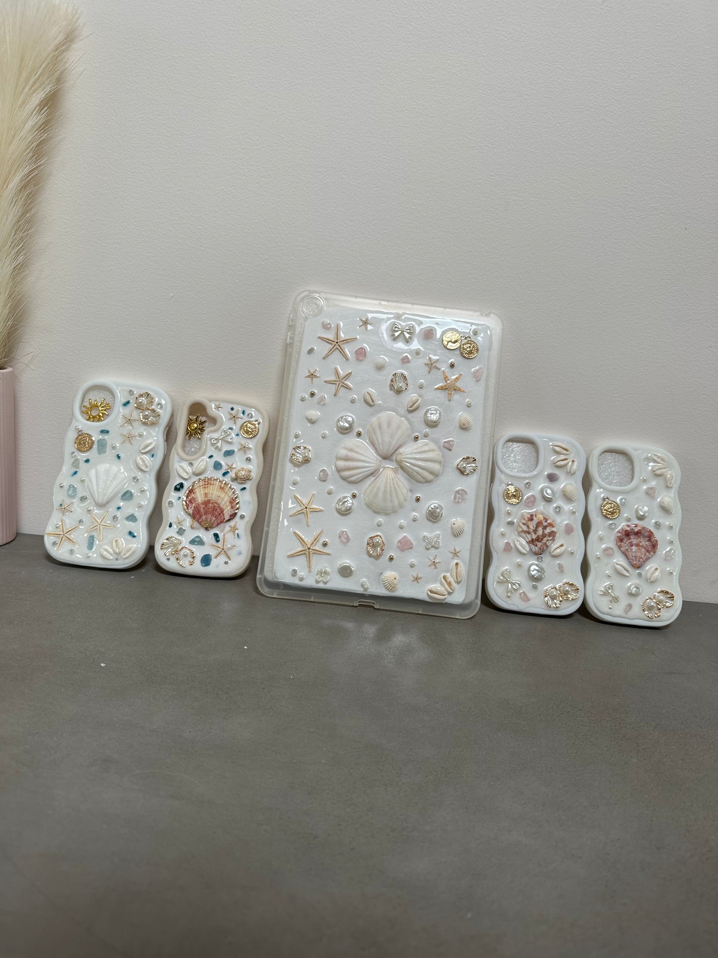 NEW CUSTOM SEASHELL IPAD CASES 🐚