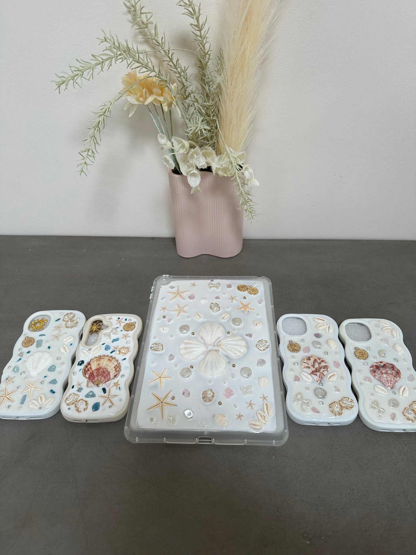 NEW CUSTOM SEASHELL IPAD CASES 🐚